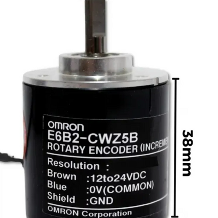 E6B2-CWZ5G360 - ENCODER 12 a 24VCC 360PPR NPN/PNP  A,B,Z