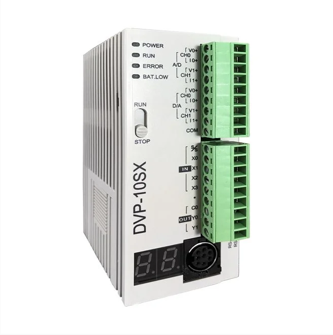 DVP10SX11R Controlador Lógico Programável CPU 4ED/2SD Relé 2EA/2SA Delta