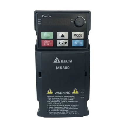 VFD4A2MS43ANSAA Inversor de Frequência MS300 1,5 kW/2HP 4,2A 380/480Vac 3F DELTA