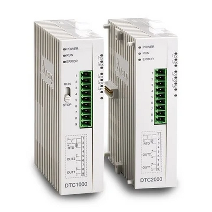 DTC1001V Controlador de Temperatura Modular, Unidade Central c/ entrada p/TC, RS485, Saídas Pulso de Tensão 12V Relé, Alim: 24c CC Delta