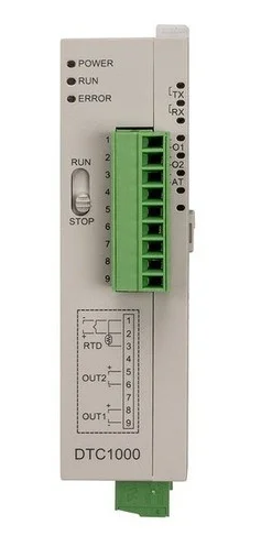 DTC1000V Controlador de Temperatura Modular, Unidade Central Expansível, RS-485, Saídas Pulso de Tensão 12V, Alim: 24 Vd