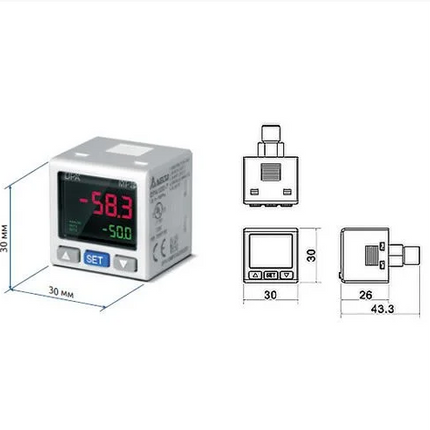 DPA01P-P Sensor de pressão com faixa de medição de -100kPa ~ 100kPa Delta