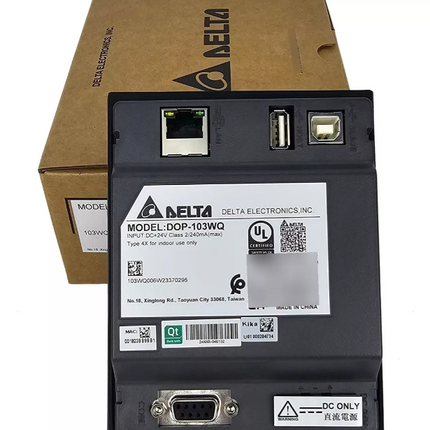 DOP103WQ -IHM 4,3 COM PORTA ETHERNET E MODBUS