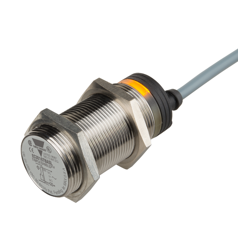 EC3016TBASL - SENSOR CAPACITIVO M30 AC NA OU NF Ds25MM C/CB 2M