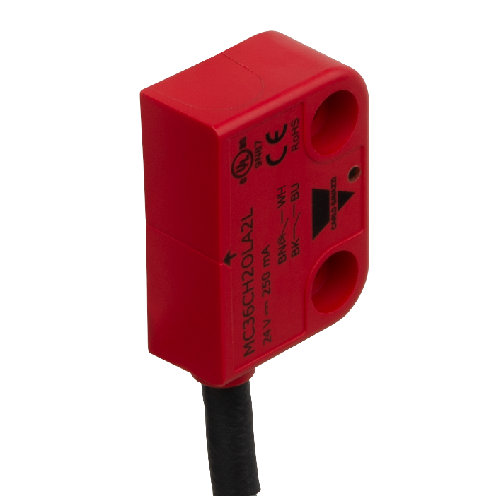 MC36CH2O1CLA2L - SENSOR MAGNETICO DE SEGURANÇA 2NA+1NF COM CABO E LED