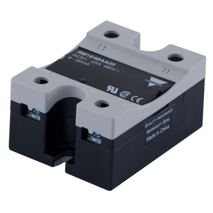 RM1E48AA50 - RELÉ ESTADO SÓLIDO 1F 50AMP COM.4~20mA FOR.550VAC