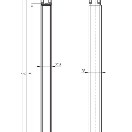 SLC440COM-ER-1450-30 - BARREIRA DE SEGURANÇA 1450X30MM SCHMERSAL