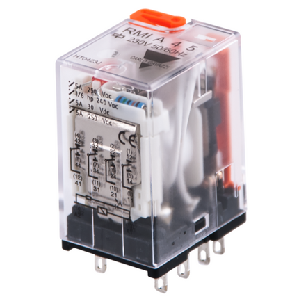 RMIA45230VAC -RELÉ 14 PINOS 6AMP 220VAC