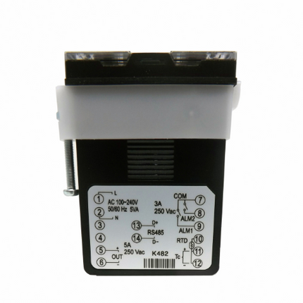 DTK4848R02 - CONTROLADOR DE TEMPERATURA 48X48MM SAIDA RELE +2 AL 100~240VAC