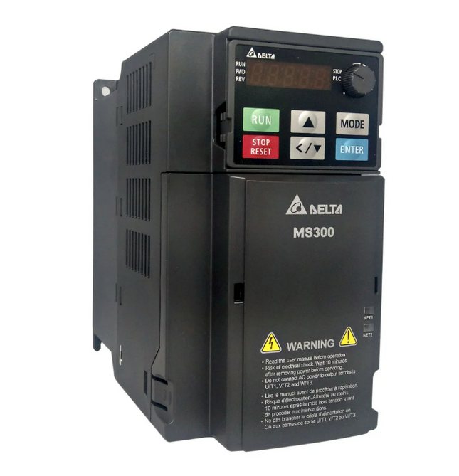 VFD17AMS23ANSAA - INVERSOR DE FREQUENCIA 3,7KW 5CV 17A 220V 3F MS300