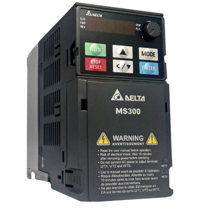 VFD4A8MS23ANSAA- Inversor de Frequência Delta 3F 1CV(0,75KW) 4,8A 220V