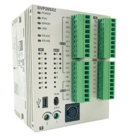 DVP20SX211T - Controlador Lógico Programável SX2 CPU 8ED/6SD Transistor NPN 4EA/2SA