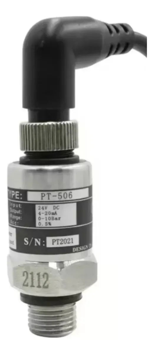Sensor Transdutor De Pressão 0 16 Bar Saida 4 20ma