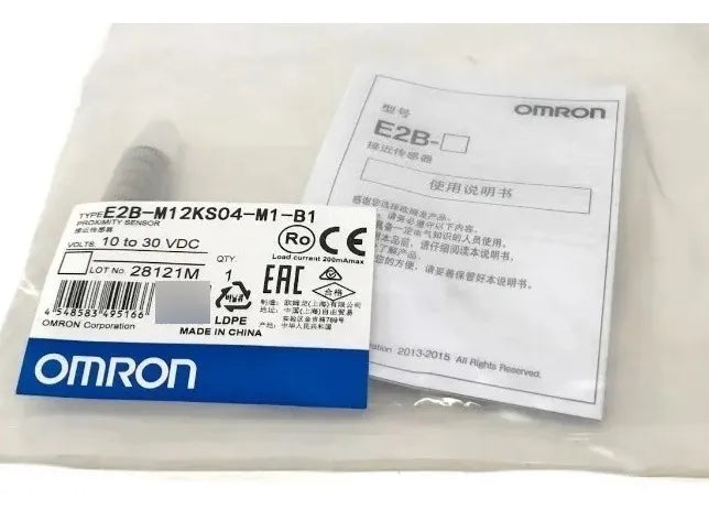 E2B-M12KS04-M1-B1 Sensor indutivo Ds4MM PNP NA fac C/CNT M12 - Omron