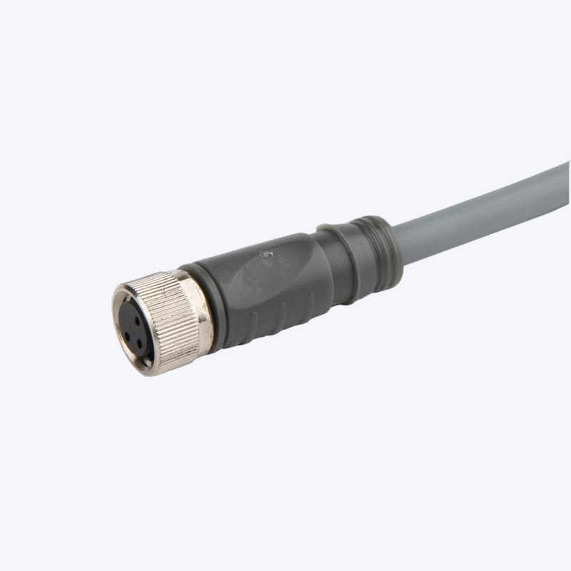 CONE53NFS5 - CABO COM CONECTOR M8 RETO 5MTS 3 FIOS