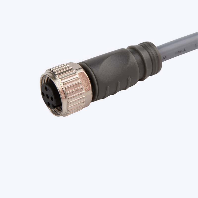 CONE14NFS10 - CABO COM CONECTOR M12 RETO 10MTS 4 FIOS