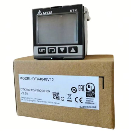 DTK4848V12 - CONTROLADOR DE TEMPERATURA 48X48MM SAIDA SSR+1 AL 100 240VAC RS485
