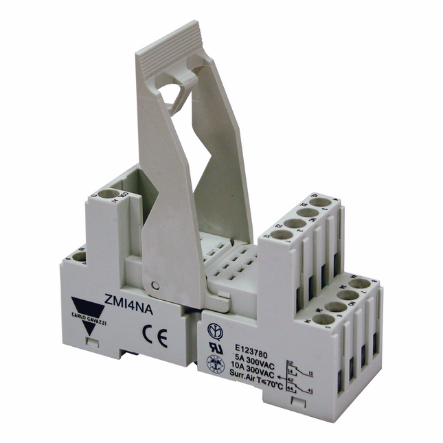 ZMI2NA - BASE FIX DIN RELE 14 PINOS 10AMP