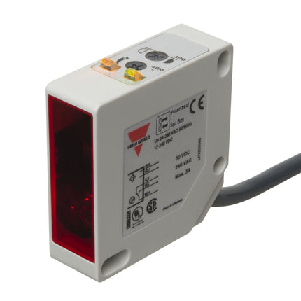 PC50CNP06RP - SENSOR FOTOELETRICO 50x50mm REF.Ds6MTS AL. AC/DC RL NA+NF