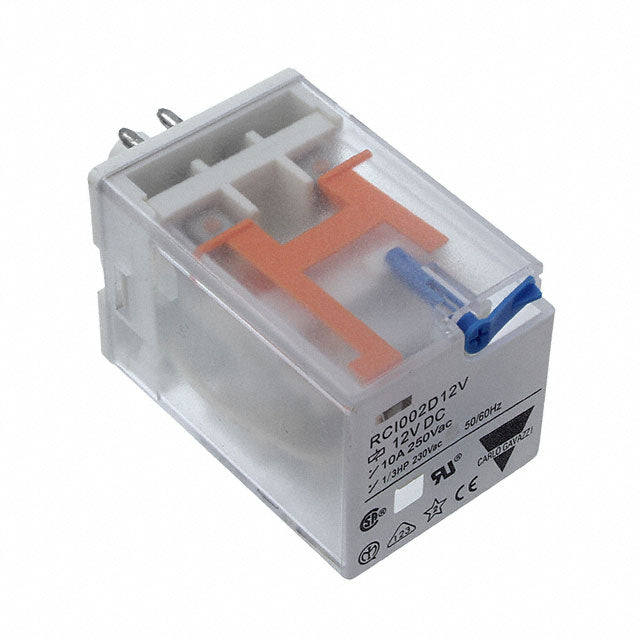 RCI002D12V - RELE 8 PINOS 10AMP 12VCC
