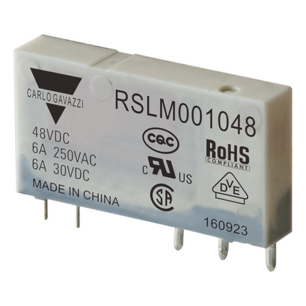 RSLM001048 - RELE INTERFACE SLIM 6A 1NAF 48VCC RSL