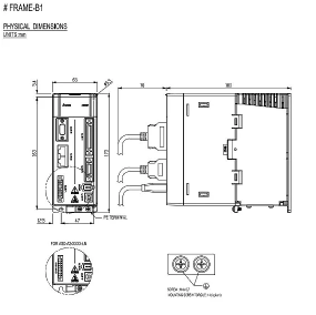 ASD-A2-0721-M Servo Drive Delta Linha A2 750W 220V 1F CANopen