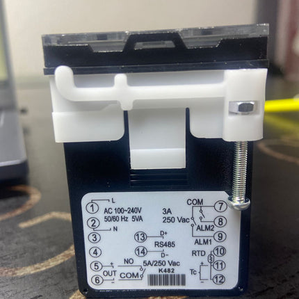 DTK4848V02 - CONTROLADOR DE TEMPERATURA 48X48MM SAIDA A TENSÃO+2AL 100 240V