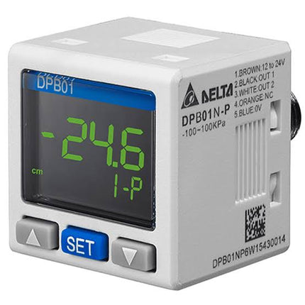 DPB10N-P - PRESSOSTATO DIGITAL 100+1000KPA/2+DIG/NPN/ROSCA 1/8 delta