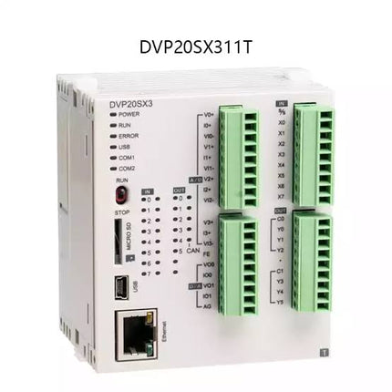 DVP20SX311T - CLP CPU 8ED/6SD /4EA/2SA TRANS NPN SX3